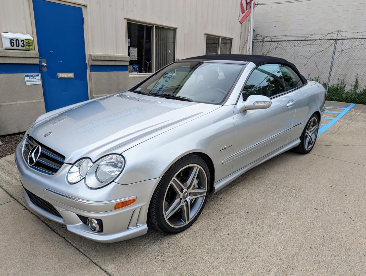 2007 Silver Metallic /Black Leather Mercedes-Benz CLK-Class (WDBTK77G47T) with an 6.2L V8 F DOHC 32V engine, Automatic transmission, located at 603 Amelia Street, Plymouth, MI, 48170, (734) 459-5520, 42.378841, -83.464546 - Vehicles shown by appointment - Please call ahead - 734-459-5520, text 734-658-4573 or contact us via our web site at: http://www.selectmotors.com for complete Inventory, Photos, Videos and FREE Carfax Reports. 2007 Mercedes CLK63 Cabriolet, Iridium Silver Metallic with Black Leather interior, 51 - Photo#0