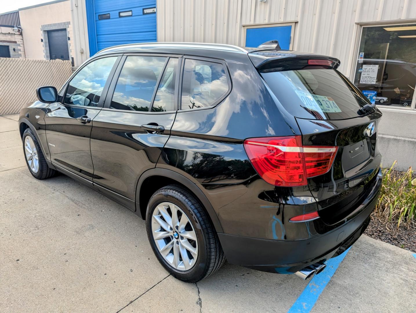 2014 Black Metallic /Black Leather BMW X3 (5UXWX9C56E0) with an 2.0L I4 F DOHC 16V engine, Automatic transmission, located at 603 Amelia Street, Plymouth, MI, 48170, (734) 459-5520, 42.378841, -83.464546 - Photo#2