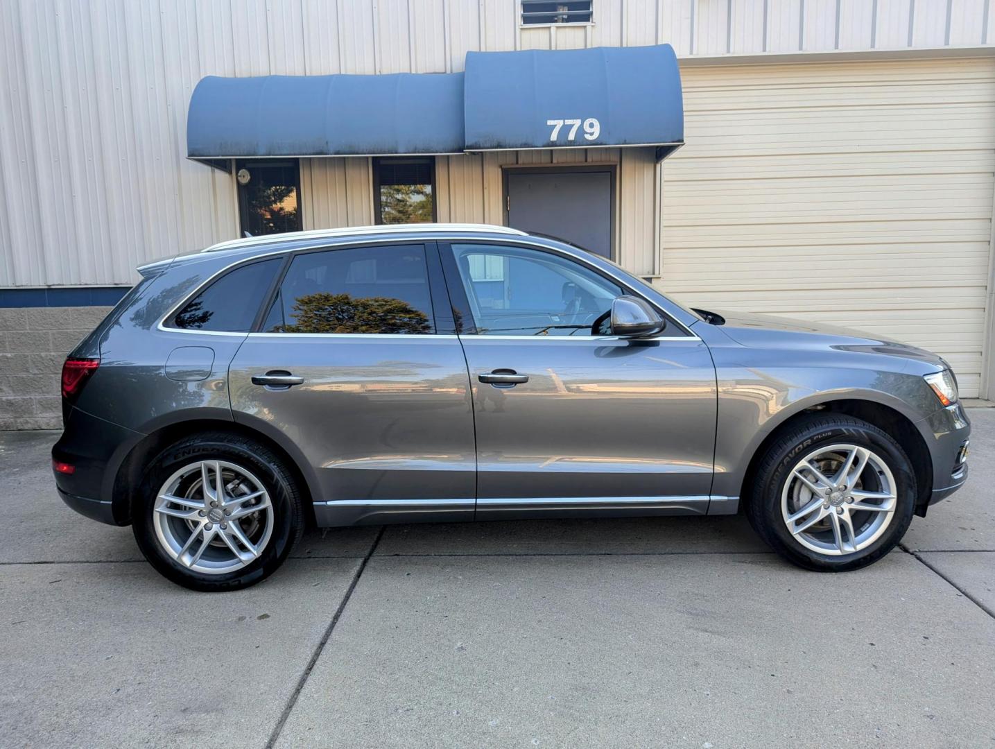 2015 Monsoon Grey Metallic /Black Leather Audi Q5 2.0T Premium Plus quattro (WA1LFAFP2FA) with an 2.0L L4 DOHC 16V engine, 8-Speed Automatic transmission, located at 603 Amelia Street, Plymouth, MI, 48170, (734) 459-5520, 42.378841, -83.464546 - Vehicles shown by appointment - Please call ahead - 734-459-5520, text 734-658-4573 or contact us via our web site at: http://www.selectmotors.com for complete Inventory, Photos, Videos and FREE Carfax Reports. 2015 Audi Q5 2.0T Quattro Premium Plus, Monsoon Grey Metallic, Black leather interio - Photo#15