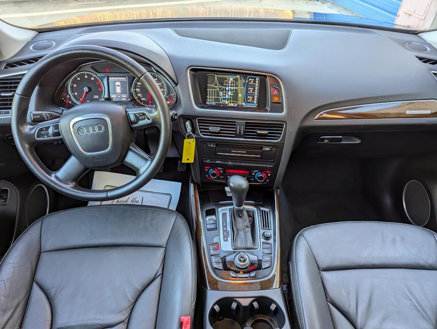 2011 Black /Black Leather Audi Q5 2.0 quattro Premium (WA1LFAFP3BA) with an 2.0L L4 DOHC 16V engine, 6-Speed Automatic transmission, located at 603 Amelia Street, Plymouth, MI, 48170, (734) 459-5520, 42.378841, -83.464546 - Photo#8