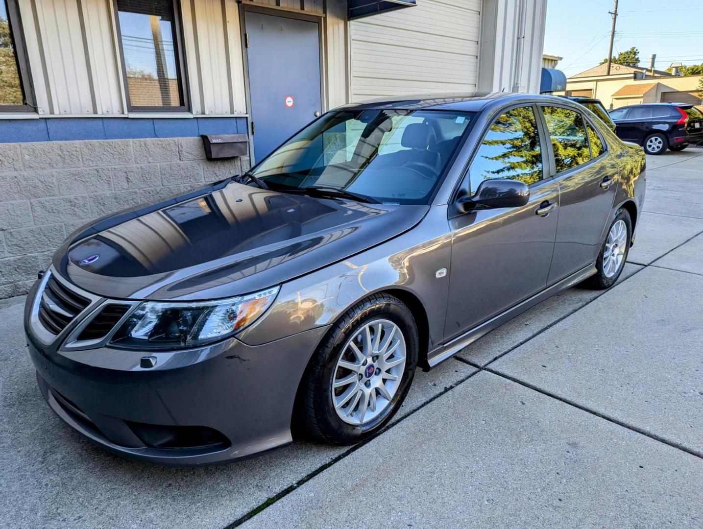 2008 Smoke Beige Metallic /Black Leather Saab 9-3 2.0T (YS3FB49Y481) with an 2.0L L4 DOHC 16V TURBO engine, 5-Speed Automatic Overdrive transmission, located at 603 Amelia Street, Plymouth, MI, 48170, (734) 459-5520, 42.378841, -83.464546 - Vehicles shown by appointment - Please call ahead - 734-459-5520, text 734-658-4573 or contact us via our web site at: http://www.selectmotors.com for complete Inventory, Photos, Videos and FREE Carfax Reports. 2008 Saab 9-3 2.0, Smoke Beige Metallic with Black leather interior, 93K miles, automa - Photo#0