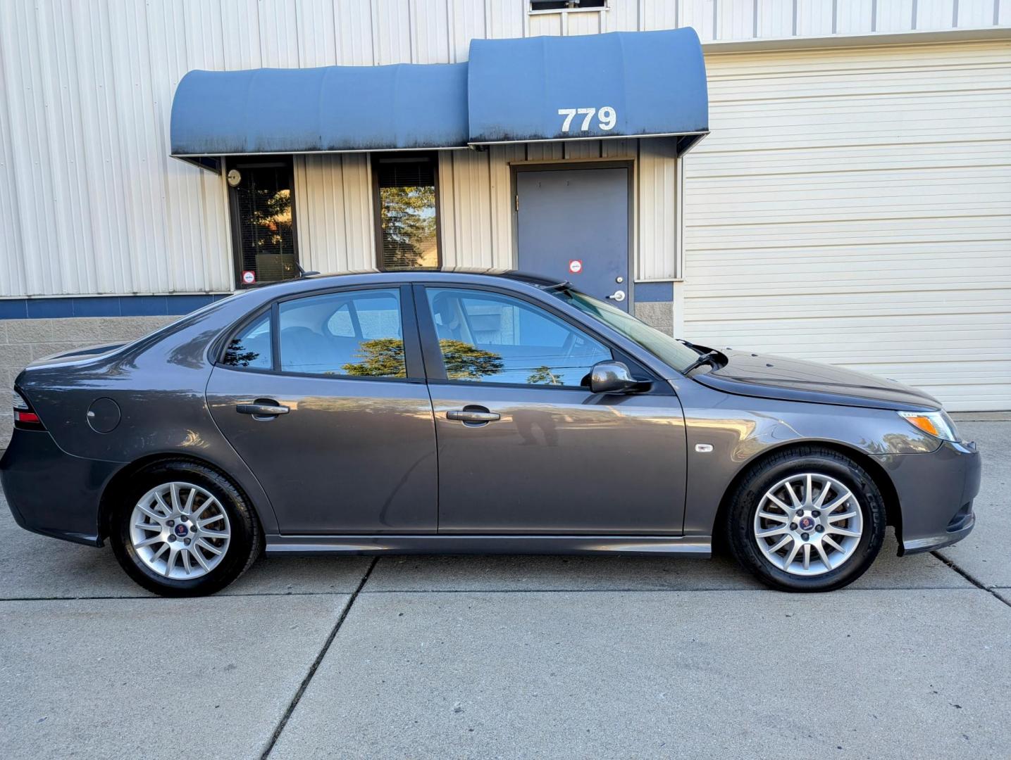 2008 Smoke Beige Metallic /Black Leather Saab 9-3 2.0T (YS3FB49Y481) with an 2.0L L4 DOHC 16V TURBO engine, 5-Speed Automatic Overdrive transmission, located at 603 Amelia Street, Plymouth, MI, 48170, (734) 459-5520, 42.378841, -83.464546 - Vehicles shown by appointment - Please call ahead - 734-459-5520, text 734-658-4573 or contact us via our web site at: http://www.selectmotors.com for complete Inventory, Photos, Videos and FREE Carfax Reports. 2008 Saab 9-3 2.0, Smoke Beige Metallic with Black leather interior, 93K miles, automa - Photo#11