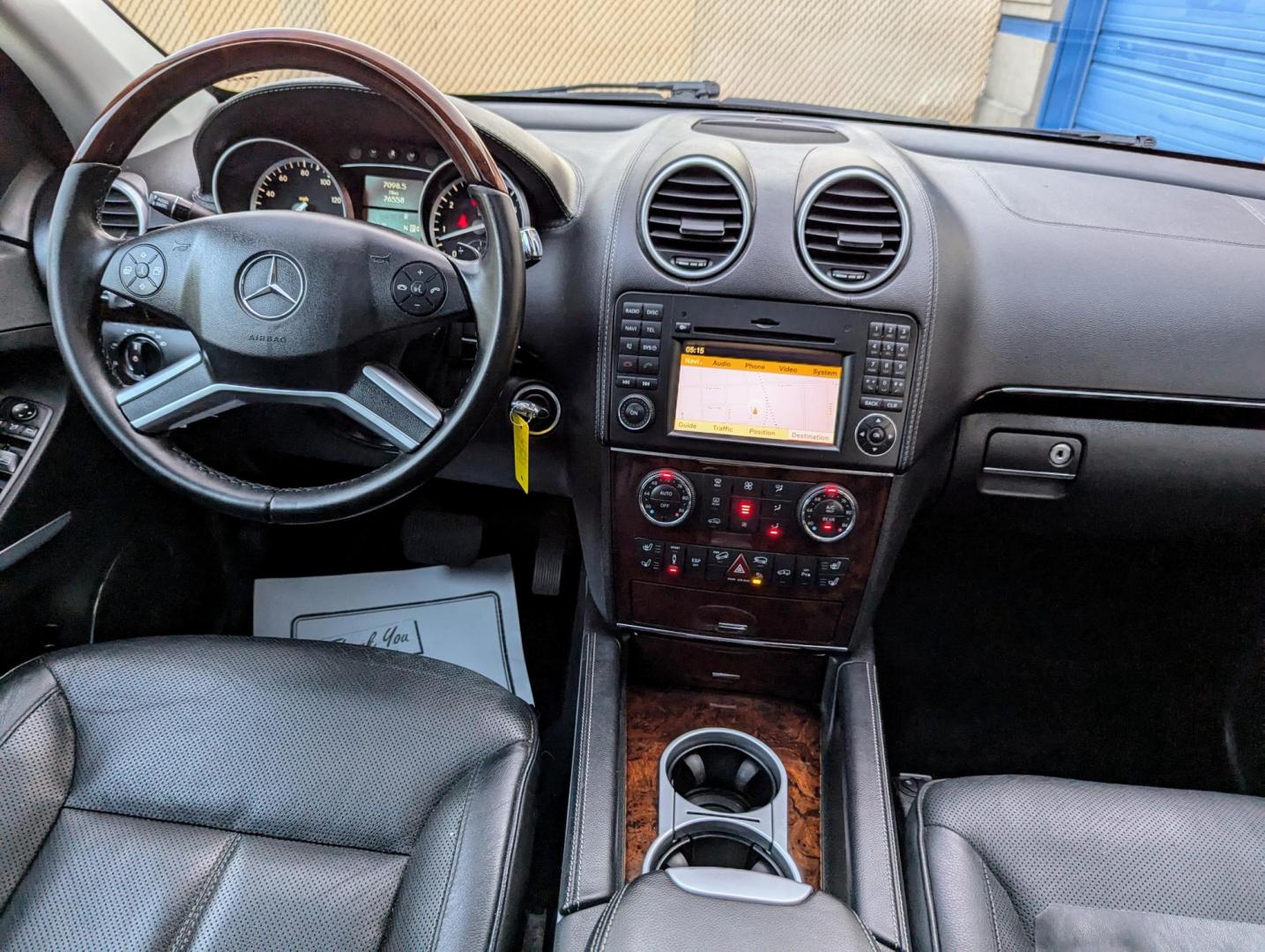 2010 Silver Metallic /Black Leather Mercedes-Benz GL-Class GL550 4MATIC (4JGBF8GE0AA) with an 5.5L V8 DOHC 32V engine, 7-Speed Automatic transmission, located at 603 Amelia Street, Plymouth, MI, 48170, (734) 459-5520, 42.378841, -83.464546 - Vehicles shown by appointment - Please call ahead - 734-459-5520, text 734-658-4573 or contact us via our web site at: http://www.selectmotors.com for complete Inventory, Photos, Videos and FREE Carfax Reports. 2010 Mercedes GL550 4Matic, Silver Metallic with Black leather interior, 76K miles - Photo#6