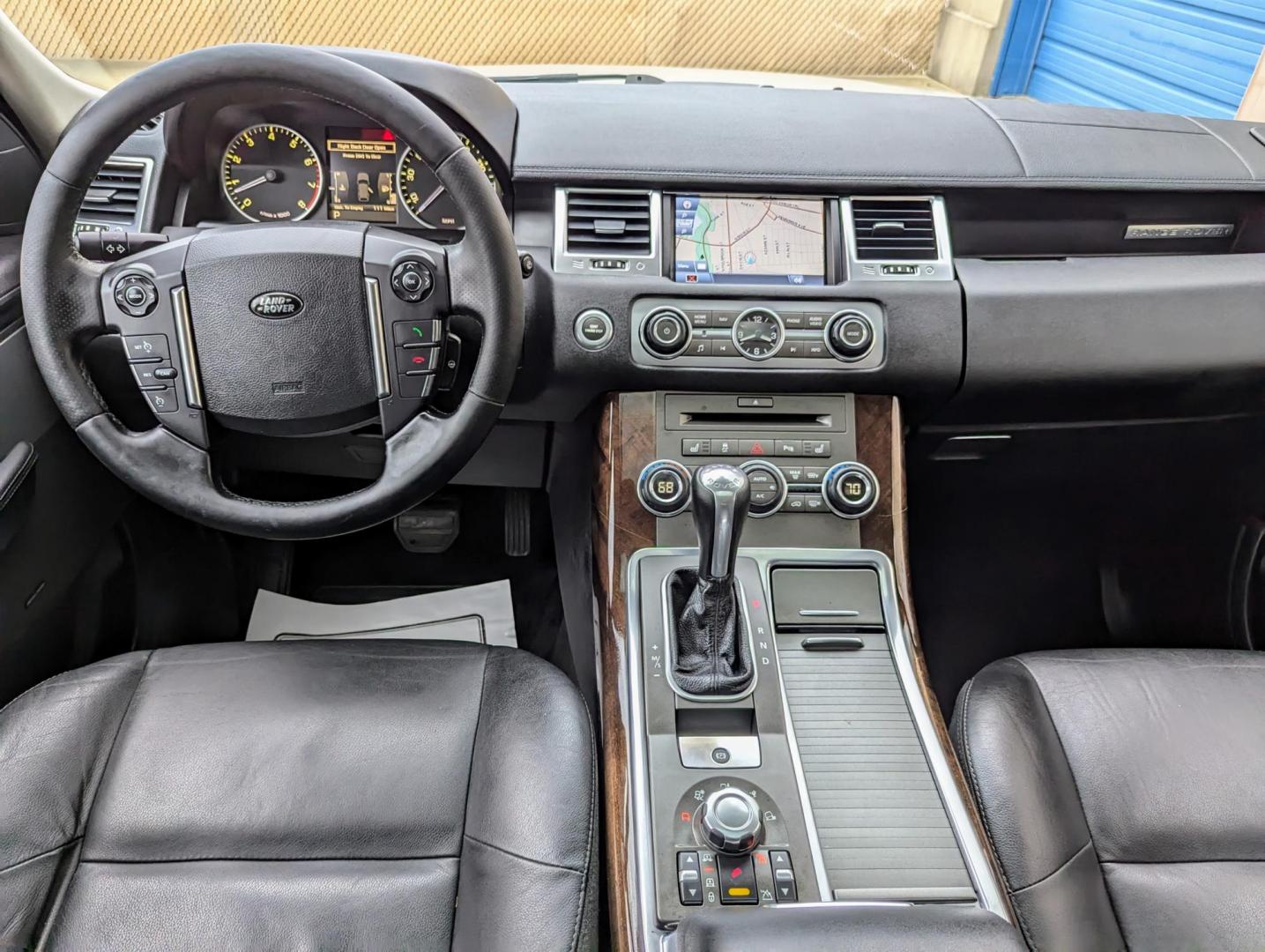 2011 Silver Metallic /Black Leather Land Rover Range Rover Sport HSE (SALSF2D41BA) with an 4.4L V8 DOHC 32V engine, 6-Speed Automatic transmission, located at 603 Amelia Street, Plymouth, MI, 48170, (734) 459-5520, 42.378841, -83.464546 - Vehicles shown by appointment - Please call ahead - 734-459-5520, text 734-658-4573 or contact us via our web site at: http://www.selectmotors.com for complete Inventory, Photos, Videos and FREE Carfax Reports. 2011 Land Rover Range Rover Sport HSE, Silver Metallic with black leather interior, - Photo#10