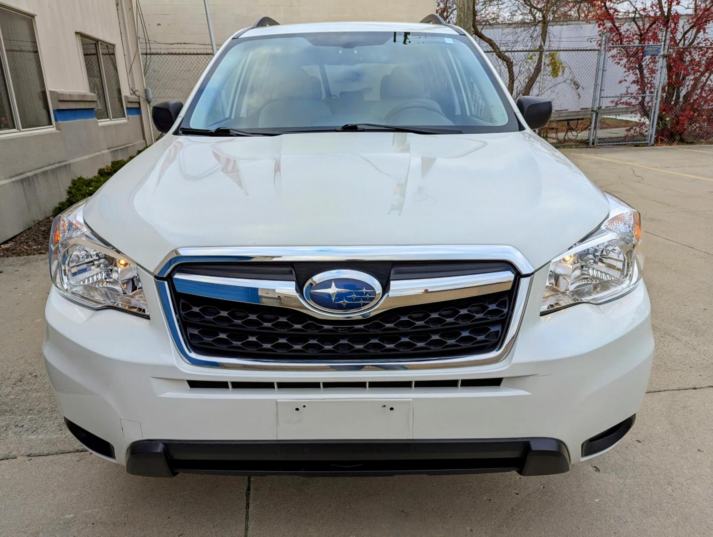 2016 Crystal White Pearl /Grey Subaru Forester 2.5i Premium (JF2SJABC9GH) with an 2.5L H4 SOHC 16V engine, 6-Speed Automatic transmission, located at 603 Amelia Street, Plymouth, MI, 48170, (734) 459-5520, 42.378841, -83.464546 - Vehicles shown by appointment - Please call ahead - 734-459-5520, text 734-658-4573 or contact us via our web site at: http://www.selectmotors.com for complete Inventory, Photos, Videos and FREE Carfax Reports. 2016 Subaru Forester 2.5i, Crystal White Pearl with grey interior, 67K miles, all wh - Photo#1