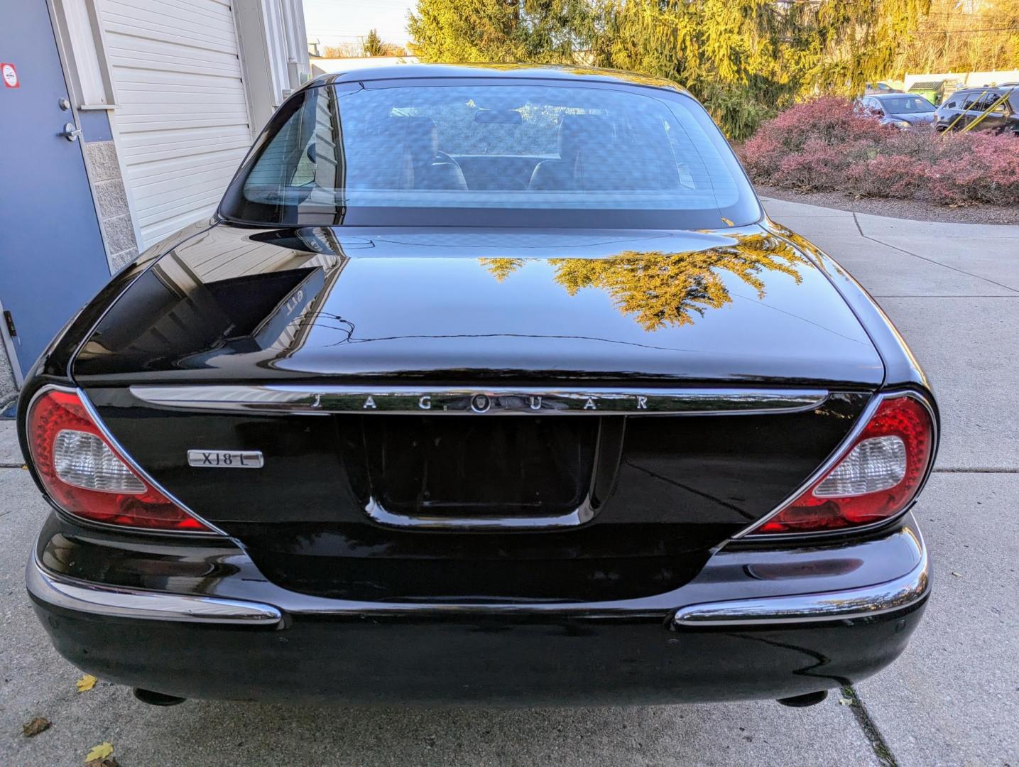 2006 Black /Black Leather Jaguar XJ-Series XJ8 L (SAJWA79B86S) with an 4.2L V8 DOHC 32V engine, 6-Speed Automatic Overdrive transmission, located at 603 Amelia Street, Plymouth, MI, 48170, (734) 459-5520, 42.378841, -83.464546 - Vehicles shown by appointment - Please call ahead - 734-459-5520, text 734-658-4573 or contact us via our web site at: http://www.selectmotors.com for complete Inventory, Photos, Videos and FREE Carfax Reports. 2006 Jaguar XJ8-L, Black with black leather interior, 126K miles, same owner since 200 - Photo#13