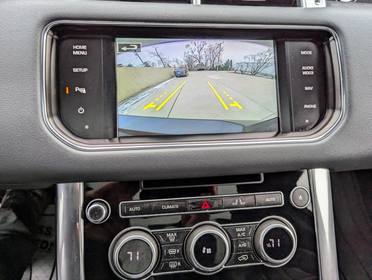 2015 Black /Black Leather Land Rover Range Rover Sport HSE (SALWR2VF3FA) with an 3.0L V6 24V DOHC SUPERCHARGED engine, 8-Speed Automatic transmission, located at 603 Amelia Street, Plymouth, MI, 48170, (734) 459-5520, 42.378841, -83.464546 - Vehicles shown by appointment - Please call ahead - 734-459-5520, text 734-658-4573 or contact us via our web site at: http://www.selectmotors.com for complete Inventory, Photos, Videos and FREE Carfax Reports. 2015 Land Rover Range Rover Sport HSE, Santorini Black Metallic with Black leather int - Photo#16