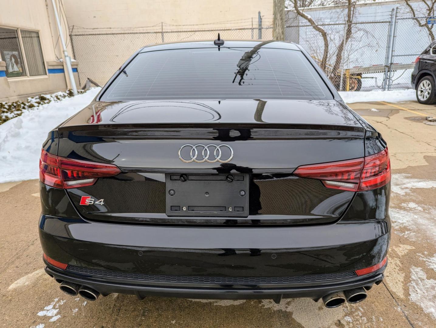 2018 Black /Grey Leather Audi S4 Premium Plus quattro (WAUB4AF49JA) with an 3.0L V6 DOHC 24V engine, 8A transmission, located at 603 Amelia Street, Plymouth, MI, 48170, (734) 459-5520, 42.378841, -83.464546 - Photo#11