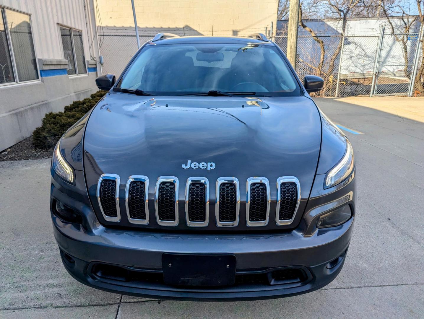 2017 Graphite Crystal Metallic /Black Jeep Cherokee Latitude FWD (1C4PJLCB1HW) with an 2.4L L4 DOHC 16V engine, 9A transmission, located at 603 Amelia Street, Plymouth, MI, 48170, (734) 459-5520, 42.378841, -83.464546 - Vehicles shown by appointment - Please call ahead - 734-459-5520, text 734-658-4573 or contact us via our web site at: http://www.selectmotors.com for complete Inventory, Photos, Videos and FREE Carfax Reports. 2017 Jeep Cherokee Latitude, Graphite Crystal Metallic, Black interior, 72K one owner - Photo#2